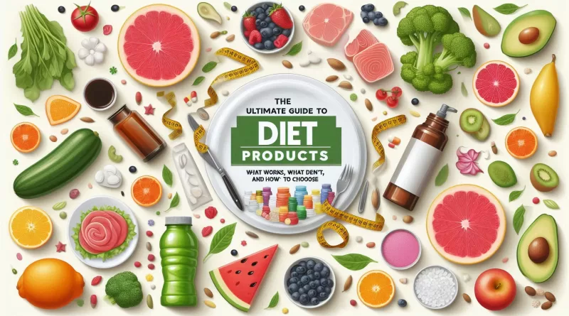 The Ultimate Guide to Diet Products What Works, What Doesn't, and How to Choose