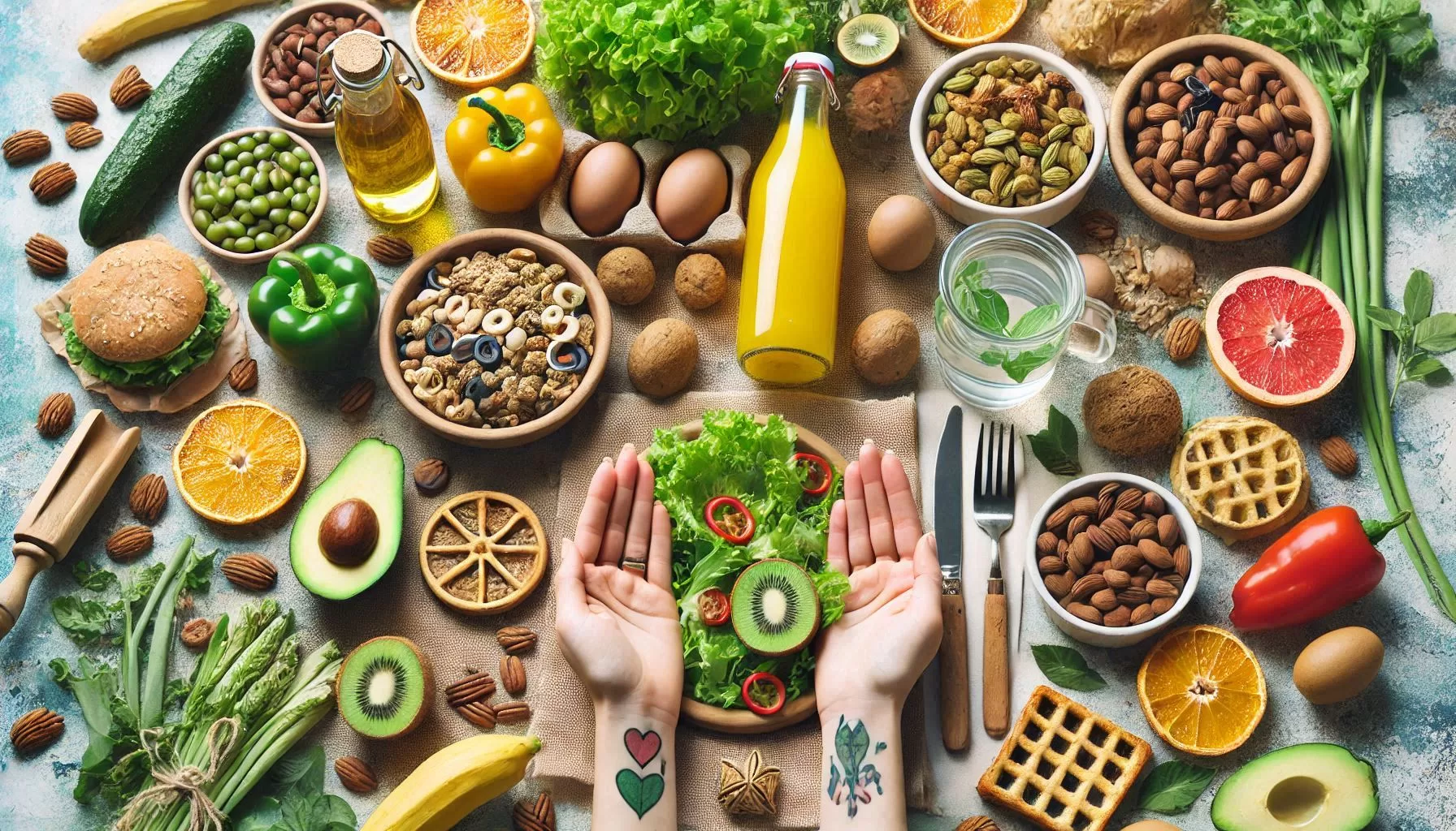 Embrace a compassionate and sustainable lifestyle with a vegan diet.